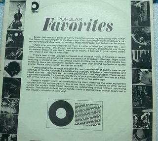 Disco Vinil Popular Favourites