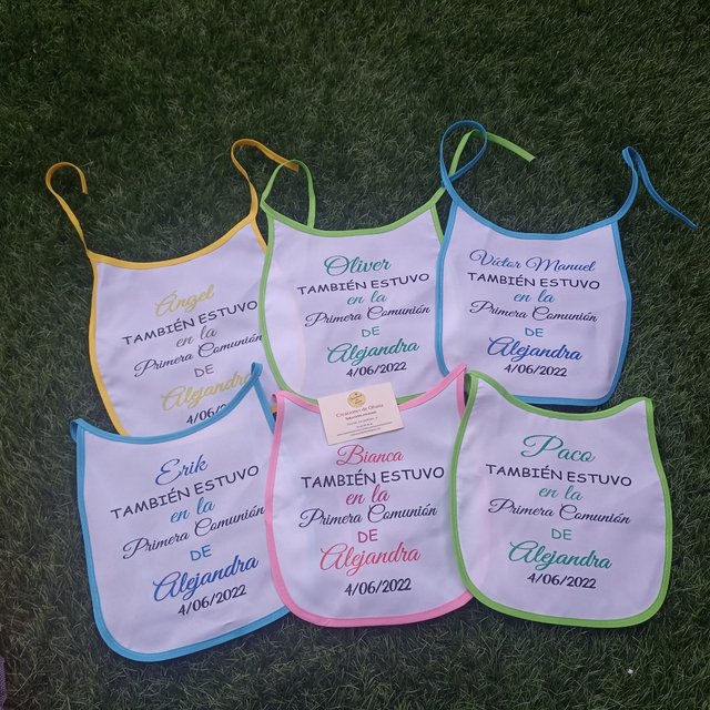 Baberos personalizados