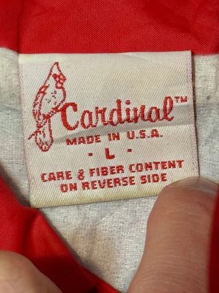 Cardinal Chaqueta Vintage Roja