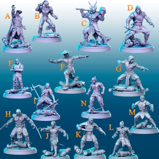 Miniaturas 3D Mortal Kombat