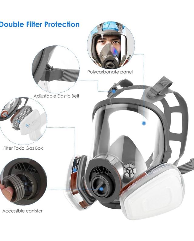 Maschere ZXICH riutilizzabile con filtro