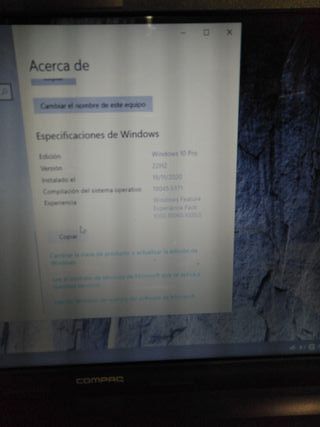 Computer portatile HP Compaq CQ58 Windows10 Pro