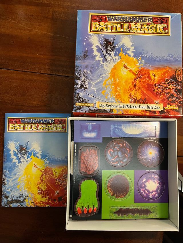 Warhammer Battle Magic 1992 Descatálogado INGLÉS
