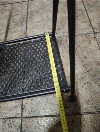 Galan de noche de metal plegable