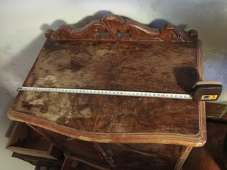 2 comodini antichi in legno