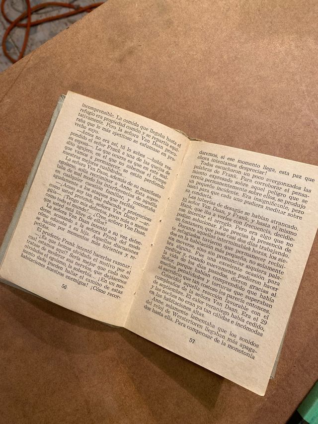 Libro La vida de Ana Frank