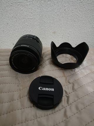 Objetivo Canon 18-55 mm 3,5-5,6