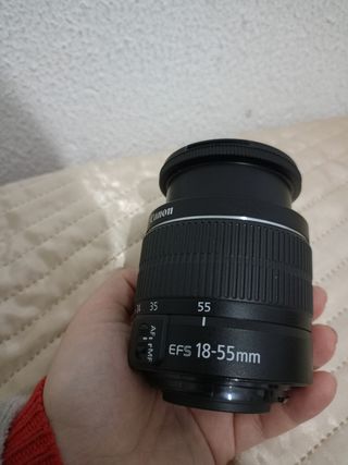 Objetivo Canon 18-55 mm 3,5-5,6