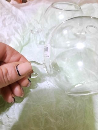 AFFARE Portacandele o piantine in vetro murano