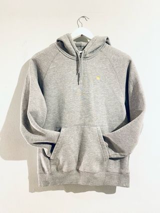 Sudadera carhartt color gris talla xs