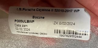 Pezzi auto per Prsche Cayenne