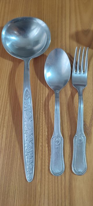 Set posate acciaio inox anni 60'