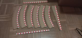 Pianos pista curva standard scalextric