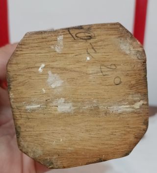 Antigua figura Virgen del Carmen de Olot