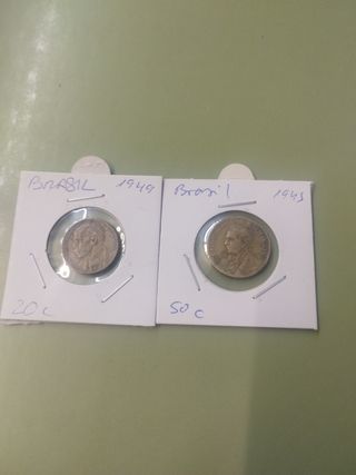 Monedas antiguas Brasil