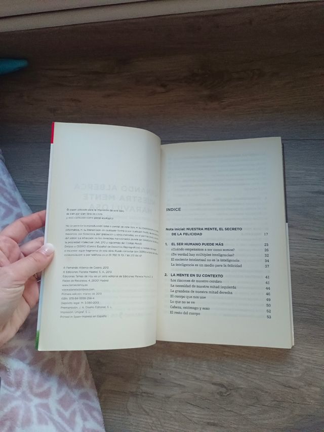 Nuestra mente maravillosa. Fernando Alberca.