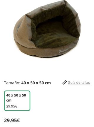 Cama nido perro