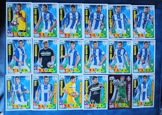 Gran colección 69 cartas del CD Leganés Adrenalyn 