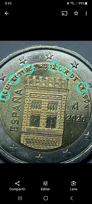 Moneda 2 euros