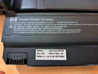 Ordenador Portatil HP Compaq nx7300