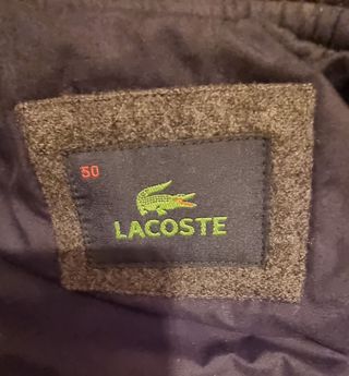 Chaqueta lacoste