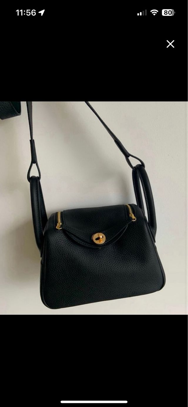 Bolso piel Hermé modelo lindy tamaño 26 