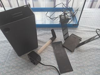 Pecera 20L con luz, kit completo