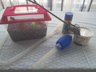 Pecera 20L con luz, kit completo