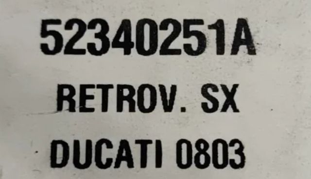 Espejo izquierdo Ducati Diavel
