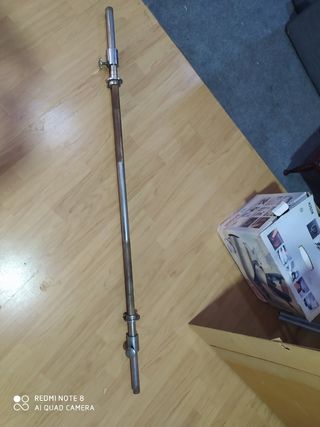 Discos de pesas y barra