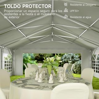 Carpa para Fiesta 12x6 m Lona 700gr