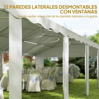 Carpa para Fiesta 12x6 m Lona 700gr
