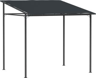 Pérgola de Pared 2,4x2,4 m Cenador de Jardín