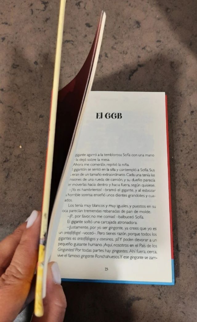 Libro: El gran gigante bonachón