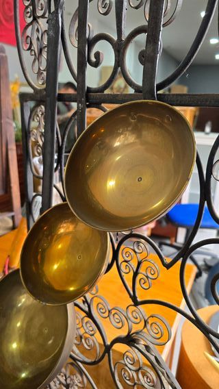 CONJUNTO DE CAZOS DE LATÓN