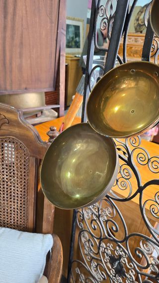 CONJUNTO DE CAZOS DE LATÓN