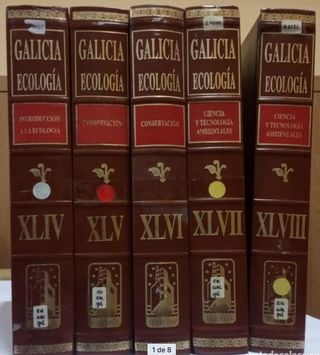 ECOLOGÍA. HÉRCULES, Galicia. Completa, 5 tomos