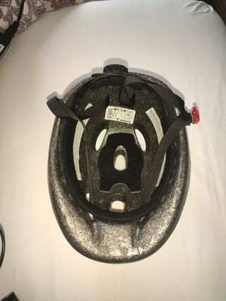 Casco niño 52-56cm rojo bici y patines