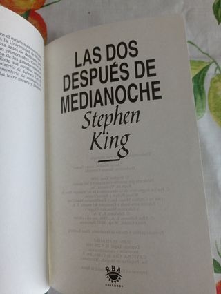 LIBRO STEPHEN KING