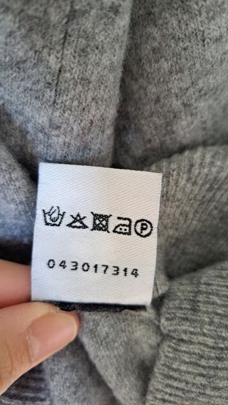Jersey gris de lana Pedro del Hierro