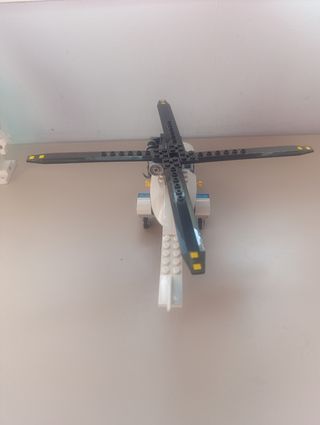 Avión lego policía