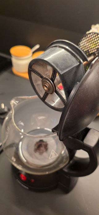Tetera y cafetera eléctrica cristal Ultratec 1L