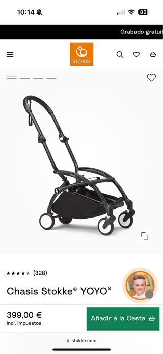 Telaio YOYO3 Stokke NUOVO DI ZECCA