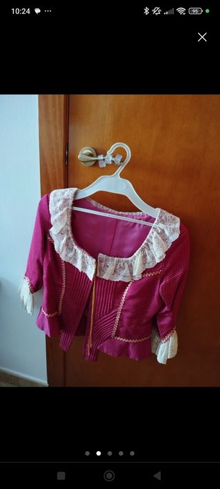 Corpiño fallera siglo XVIII