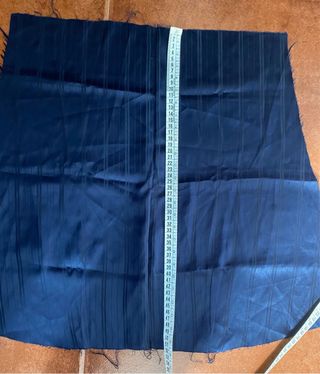 Lote de telas finas azules