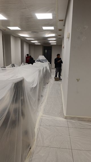 Alisado y pintura * gotelet*