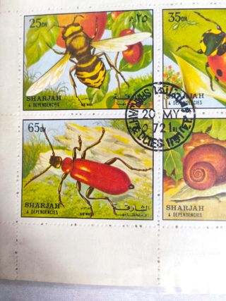 Lote de sellos de Irak años 80