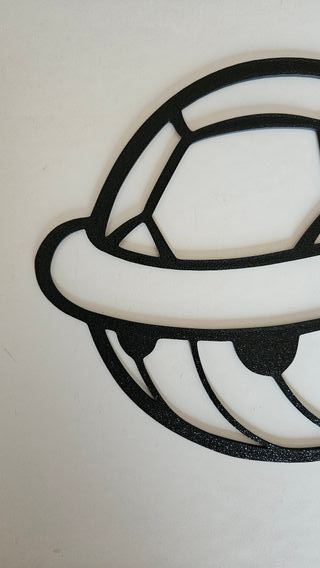 Super Mario - Shell - Wall Art 2D