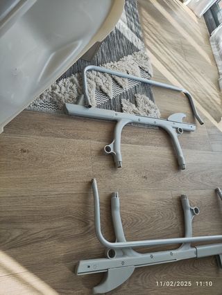 Bañera con soporte bebé