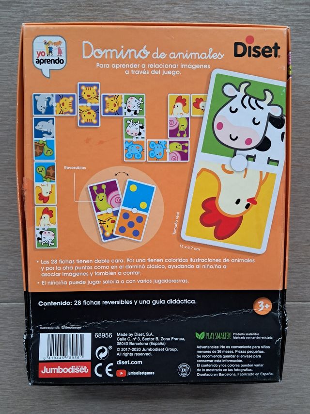 Dominó de animales y clásico